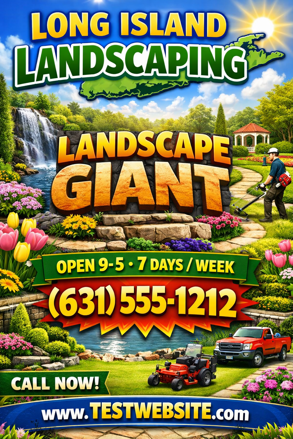 Landscaping Business Local Ad Design